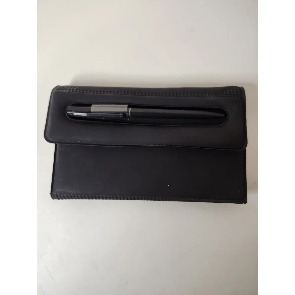 Day Planner With pen. Plastic Photos Holder